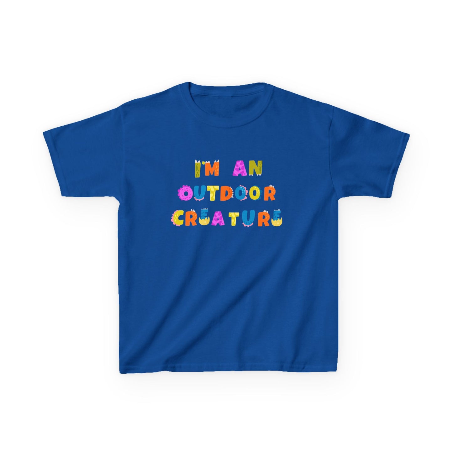 I'm an outdoor creature | Kids t-shirt | For outdoor kids