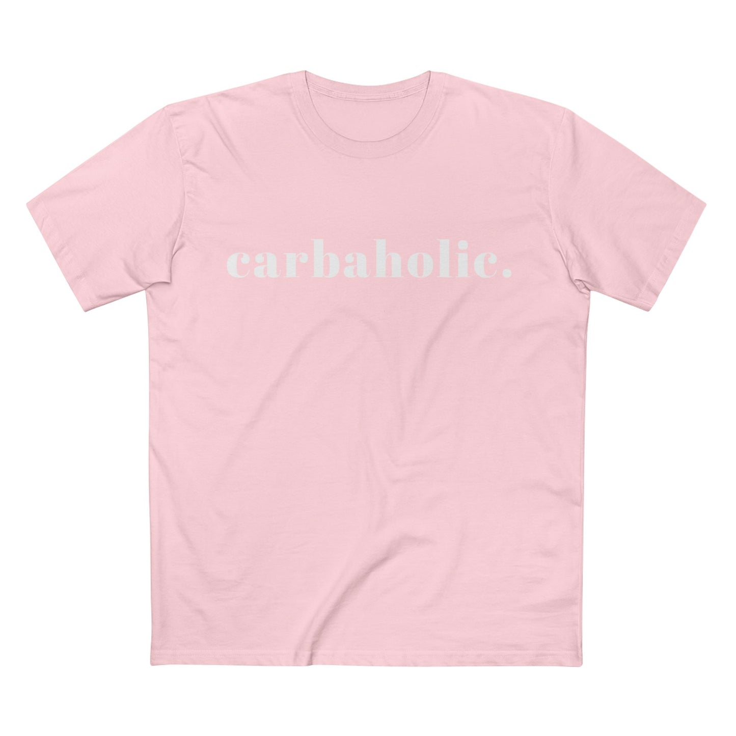 CARBAHOLIC T-SHIRT | For carb lovers, nutritionists and dieticians