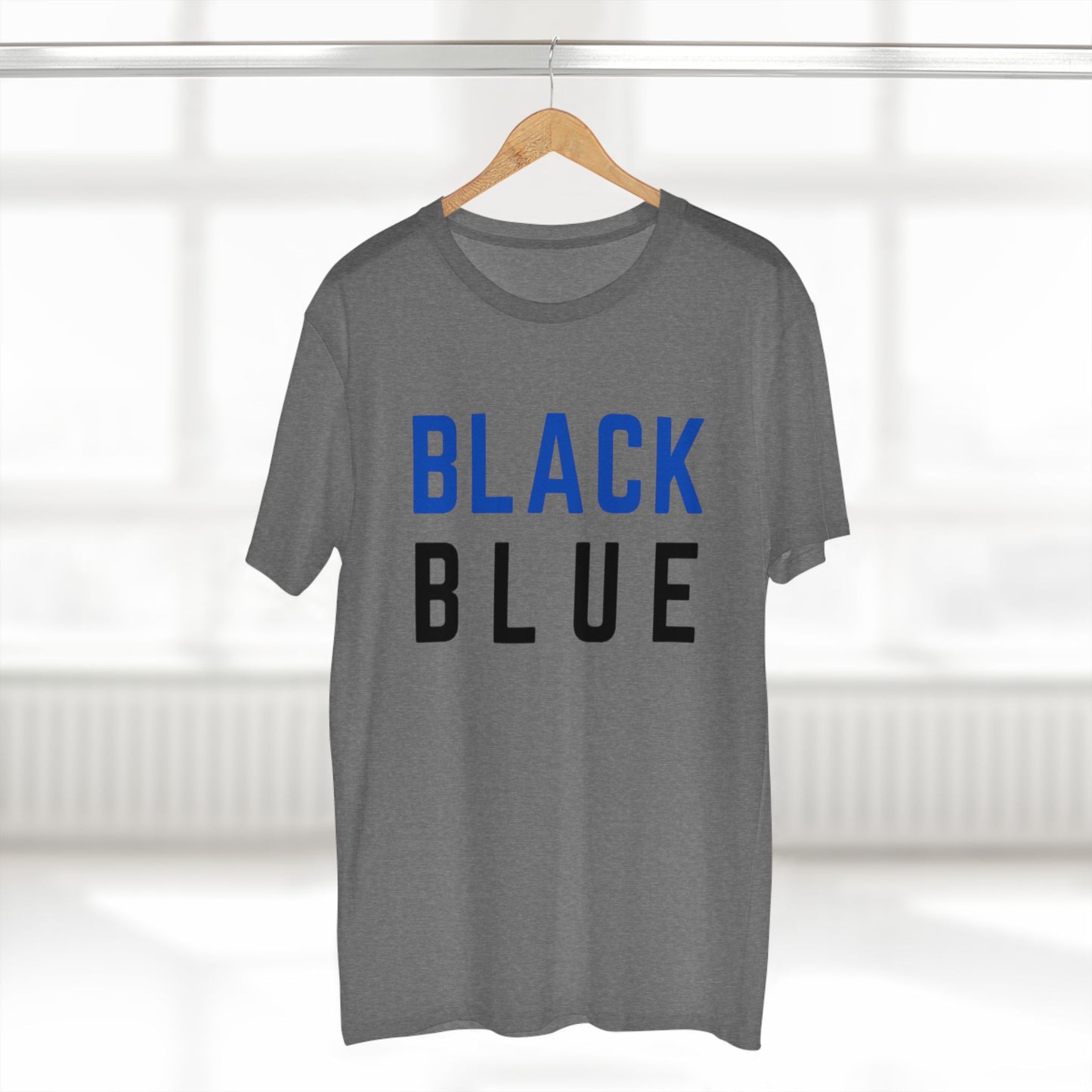 BLACK AND BLUE T-SHIRT | Always arguing the opposite