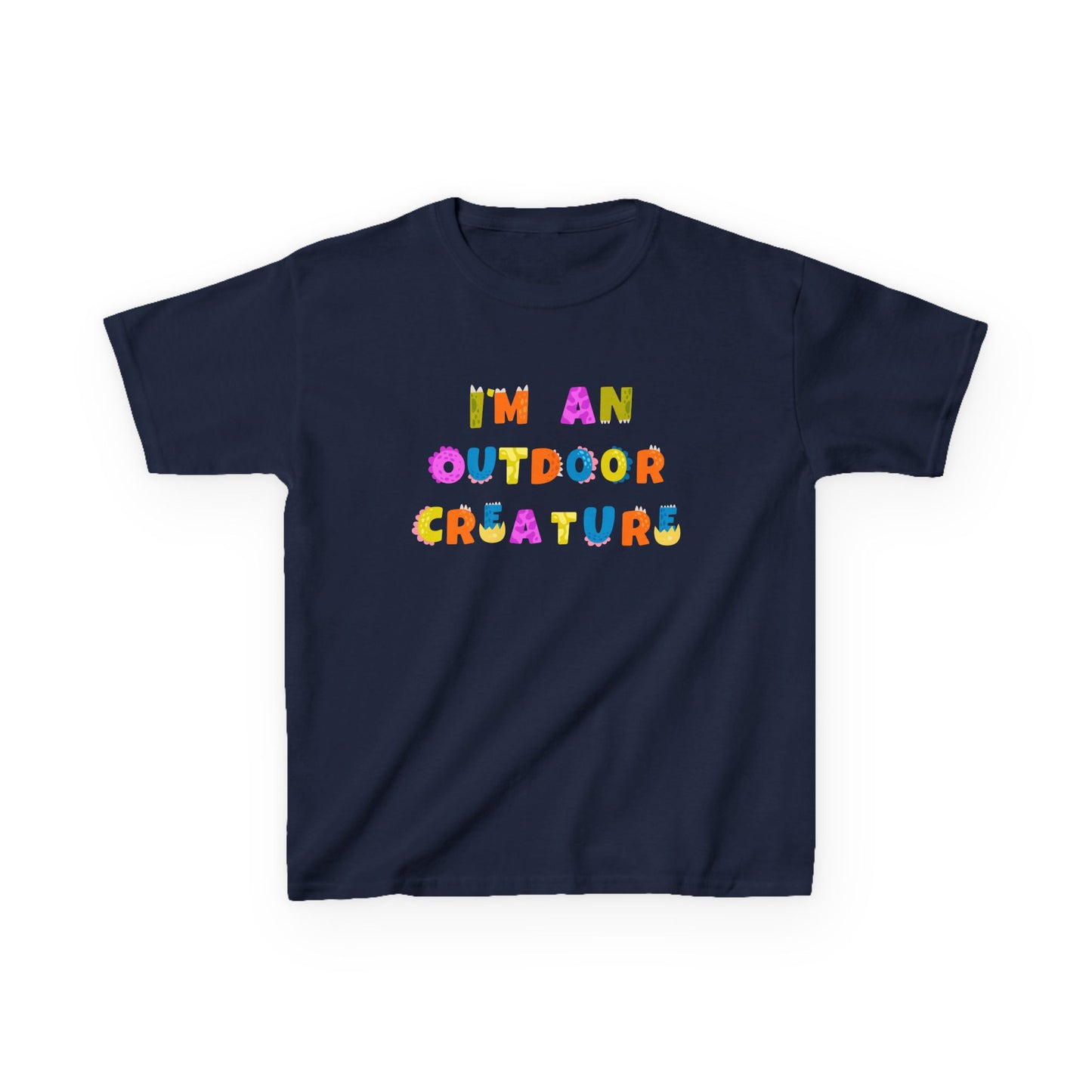 I'm an outdoor creature | Kids t-shirt | For outdoor kids