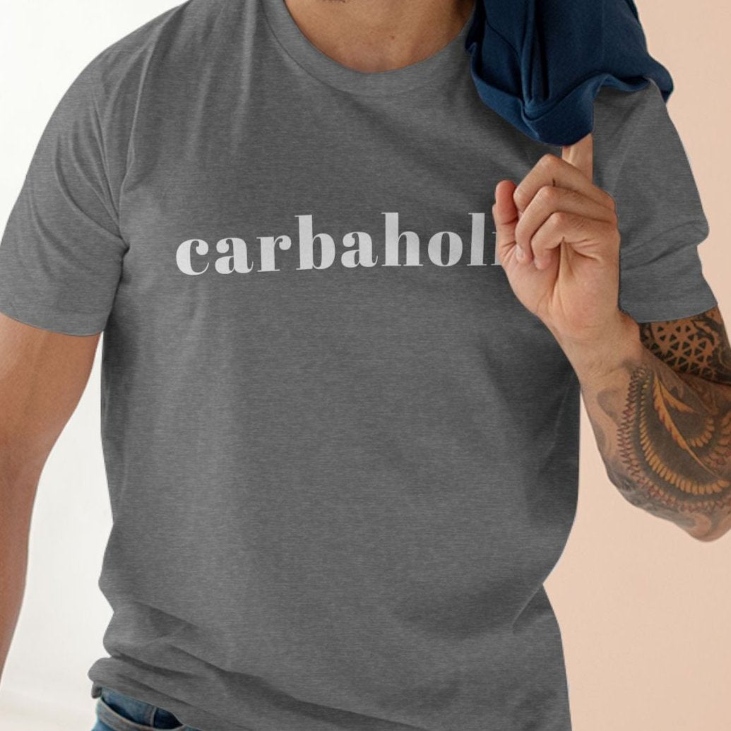CARBAHOLIC T-SHIRT | For carb lovers, nutritionists and dieticians