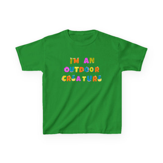 I'm an outdoor creature | Kids t-shirt | For outdoor kids