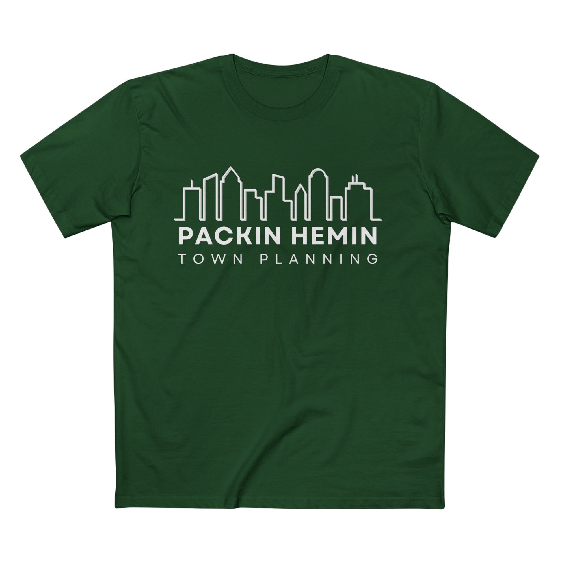 Funny town planning t-shirt play on words